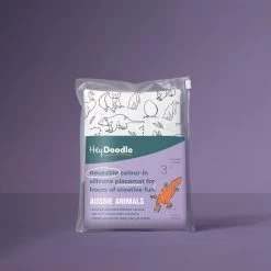 HeyDoodle Reusable Silicone Placemat -Home Sales Store 092199315e96d7c117be87635ef9fb3fc75e3b19