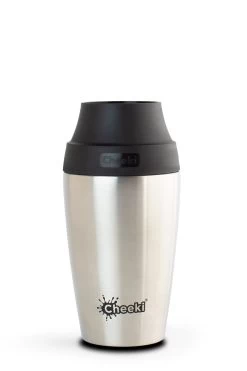 Cheeki Triple Insulated Coffee Cup 350ml -Home Sales Store 350ml Silver