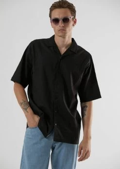 Afends Miles Away Hemp Cuban Shirt