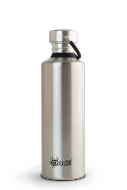 Cheeki Stainless Steel Single Wall Bottle 750ml -Home Sales Store 750m Silver