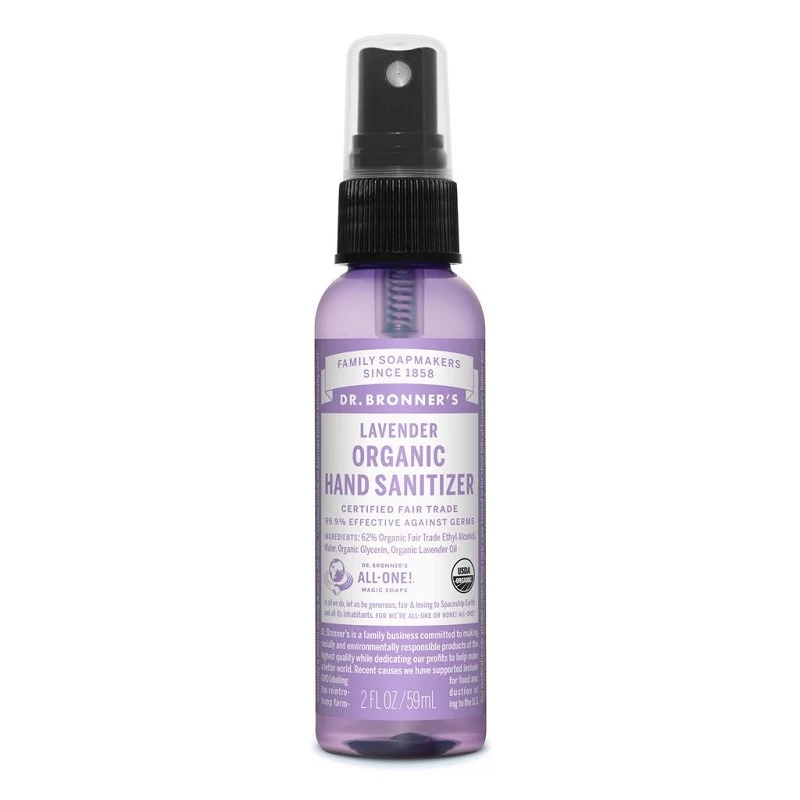 Dr. Bronner's Dr Bronner’s Organic Hand Sanitiser 1 Dr. Bronner's Dr Bronner’s Organic Hand Sanitiser