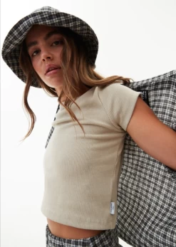 Afends Faith Hemp Ribbed T-Shirt