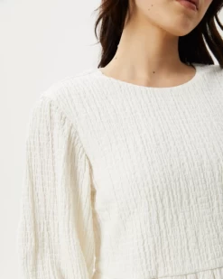 Afends Focus Hemp Seersucker Dress -Home Sales Store Afends Focus Hemp Seersucker dress 1