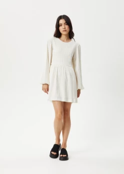 Afends Focus Hemp Seersucker Dress