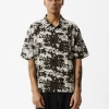 Afends Hemp Shirt Jungle Camo Print