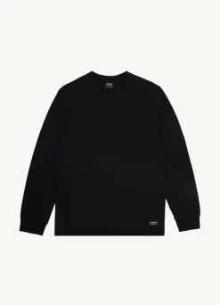 Afends Indica Hemp Crew – Black -Home Sales Store Afends Indica Hemp Tee 1