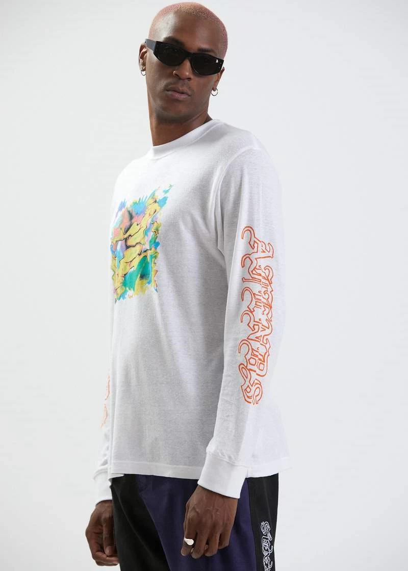Afends Reborn Unisex Hemp Long Sleeve Graphic T-Shirt 3 Afends Reborn Unisex Hemp Long Sleeve Graphic T-Shirt - Image 3