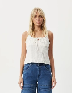 Afends Hemp Seersucker Cami – Calm