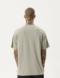 Afends Staple Hemp Tee -Home Sales Store Afends Staple Hemp T Olive 1