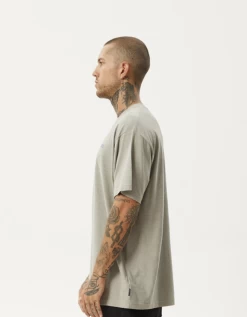Afends Staple Hemp Tee -Home Sales Store Afends Staple Hemp T Olive 3