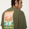 Afends Vibrations Hemp Boxy Tee