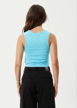 Afends Vise Jasmin Hemp Singlet 5 Afends Vise Jasmin Hemp Singlet -Home Sales Store Afends Vise Hemp Tank back