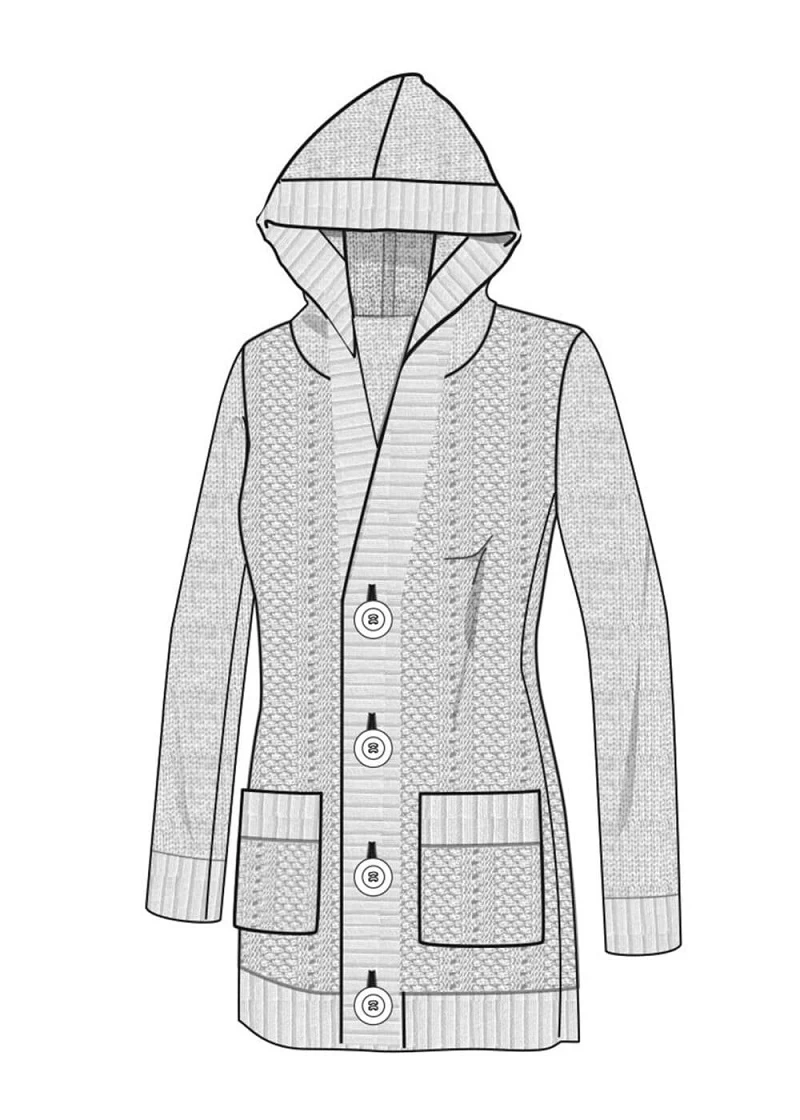 Nomads Hemp Wear Aquarius Cardigan 4 Nomads Hemp Wear Aquarius Cardigan - Image 4