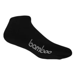 Bamboo Textiles Sports Sock – Ped -Home Sales Store Bamboo Textiles Ped Socks Black