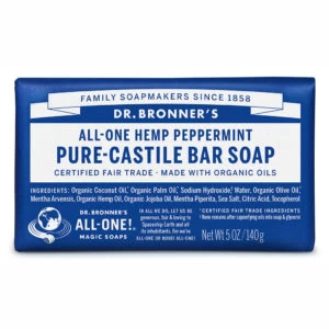 Dr. Bronner's Dr Bronner Castile Soap Bar 140g 10 Dr. Bronner's Dr Bronner Castile Soap Bar 140g - Image 10