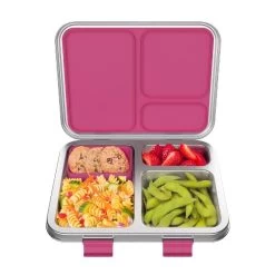 Bentgo Kid’s Stainless Steel Lunch Box 12 Bentgo Kid’s Stainless Steel Lunch Box -Home Sales Store Bentgo pink lifestyle