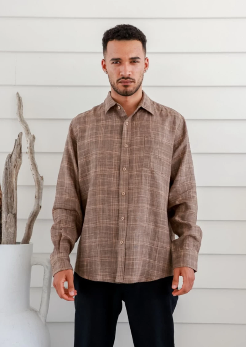 Braintree 100% Hemp Check Shirt 1 Braintree 100% Hemp Check Shirt