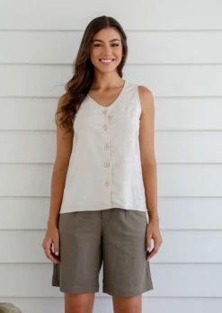 Braintree Hemp Sleeveless Top