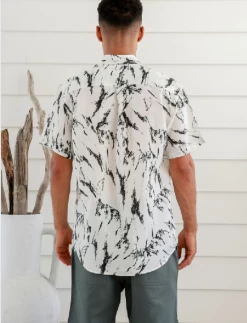 Braintree Hemp Silk Shirt – Black Wave -Home Sales Store Braintree MST2326 hemp silk shirt 2