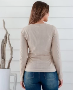 Braintree Hemp Long Sleeved Tee -Home Sales Store Braintree hemp ladies tee 2