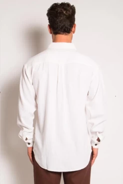 Braintree Premium Hemp Shirt -Home Sales Store Braintree premium hemp shirt white 1
