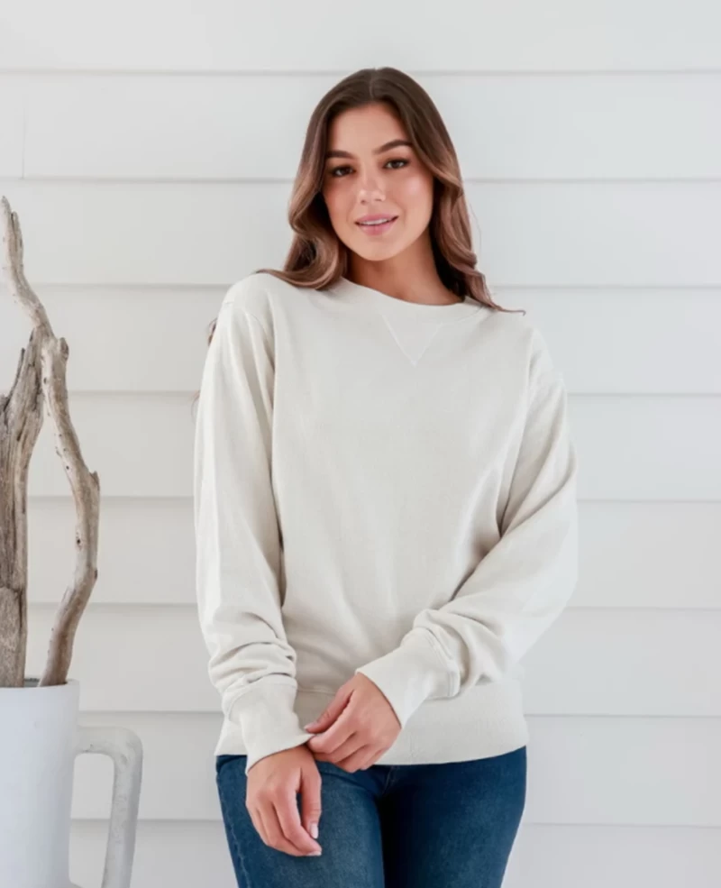 Braintree Unisex Hemp Cotton Sweater 2 Braintree Unisex Hemp Cotton Sweater - Image 2