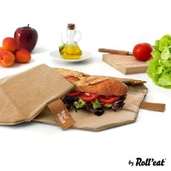 Boc “N” Roll Sandwich Wrap -Home Sales Store Brown BocNRoll 1