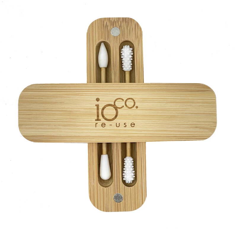 Ioco Reusable Bamboo Beauty Buds – 2 Pack 2 Ioco Reusable Bamboo Beauty Buds – 2 Pack - Image 2