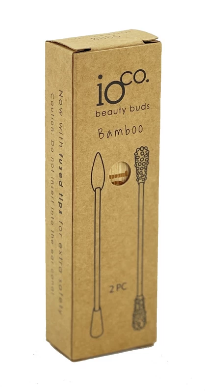 Ioco Reusable Bamboo Beauty Buds – 2 Pack 4 Ioco Reusable Bamboo Beauty Buds – 2 Pack - Image 4