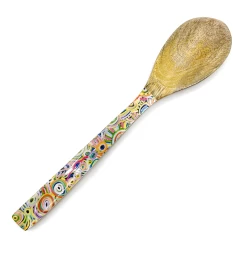 Better World Arts Serving Spoon – Wood -Home Sales Store Cedric Varcoe Wooden Spoon