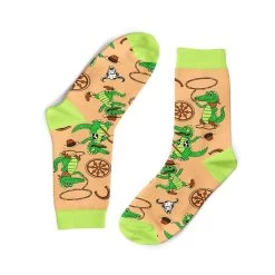 Funky Sock Co Bamboo Socks -Home Sales Store Cowboy Crocodiles