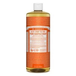 Dr. Bronner's Dr Bronner Liquid Castile Soap – 946ml -Home Sales Store Dr Bronner Tea Tree Castile