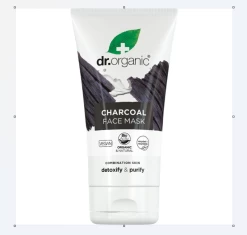 Face Mask-Activated Charcoal-Dr Organic