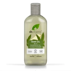 Dr Organic Hemp Oil 2 In 1 Shampoo & Conditioner