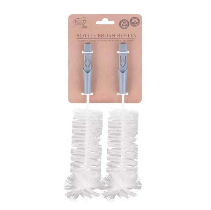 Eco Basics Bottle Brush Refills – Twin Pack 1 Eco Basics Bottle Brush Refills – Twin Pack
