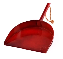 EcoMax Metal Dust Pan – Red