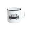 Retro Kitchen Enamel Mug