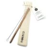 Ever Eco On-The-Go Rose Gold Straw Kit With Brush & Pouch