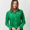Naturals By O&J Cord Jacket – Lucky Green