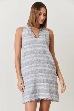 Naturals By O & J Linen Kylie Dress -Home Sales Store GA332 LIGHTRELIEF 004