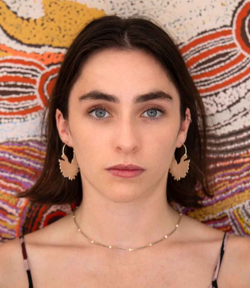 Ginko Leaf Earrings 1 Ginko Leaf Earrings