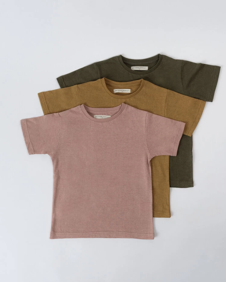 Hemp Clothing Australia Kids Tee 1 Hemp Clothing Australia Kids Tee