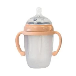 Haakaa Silicone Baby Bottle 250ml 6mths+ -Home Sales Store Haakaa Generation3 SiliconeBabyBottle250ml Nude 1024x1024