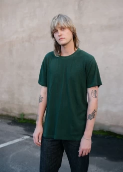 Hemp Clothing Australia Classic Hemp Tee -Home Sales Store Hemp Classic Tee Eden Hemp Clothing Australia