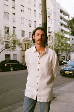 Hemp Clothing Australia Heritage Shirt – 100% Hemp -Home Sales Store Heritage Natural1