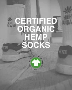 Mennie High Standards Hemp Crew Socks – 2 Pack -Home Sales Store High Standards GOTS Certified 1