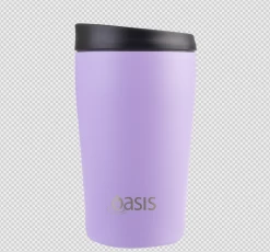 Oasis Travel Cup – 380ml -Home Sales Store Lavender Stainless Steel Travel Cup Oasis