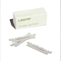 Leaf Shave Single-Edge Razor Blades – 50 Pack
