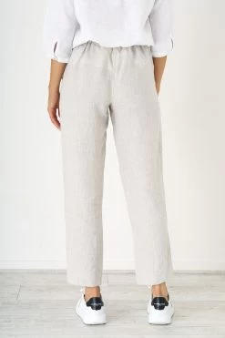 Naturals By O&J Linen Pants – GA90 -Home Sales Store Linen pants Naturals by O J 2