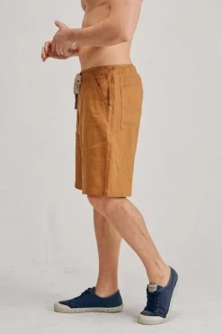 Braintree Men’s 100% Hemp Shorts – MSB 195 -Home Sales Store MSB195 MUSTARD S 813x1220 1